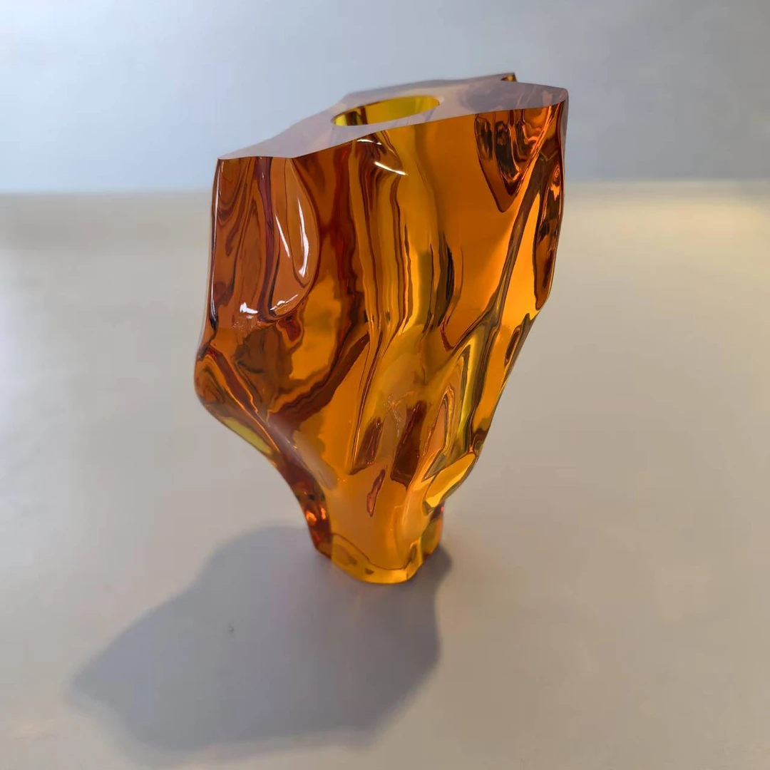 福利K9水晶花瓶摆件