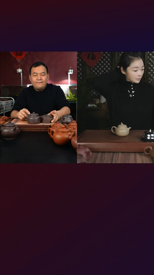 【闪购商品】紫砂茶壶XJ粗砂天青汉瓦+XJ粗砂天青德钟