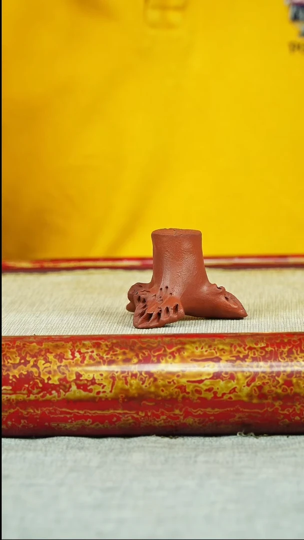 茶壶紫砂旭帽 紫泥 魏加峰制