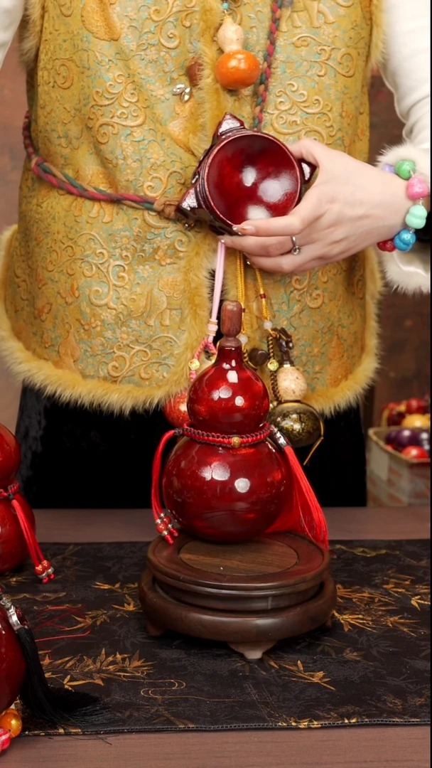 @****呗102 --精品大漆酒葫芦-----1800