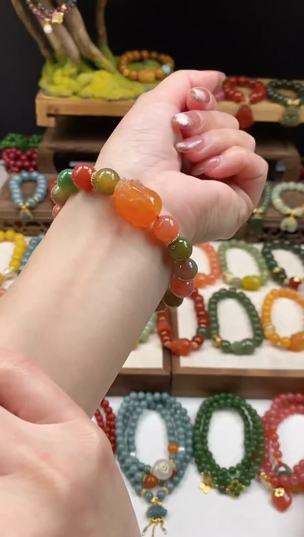 未镶嵌玛瑙手饰多宝貔貅10mm