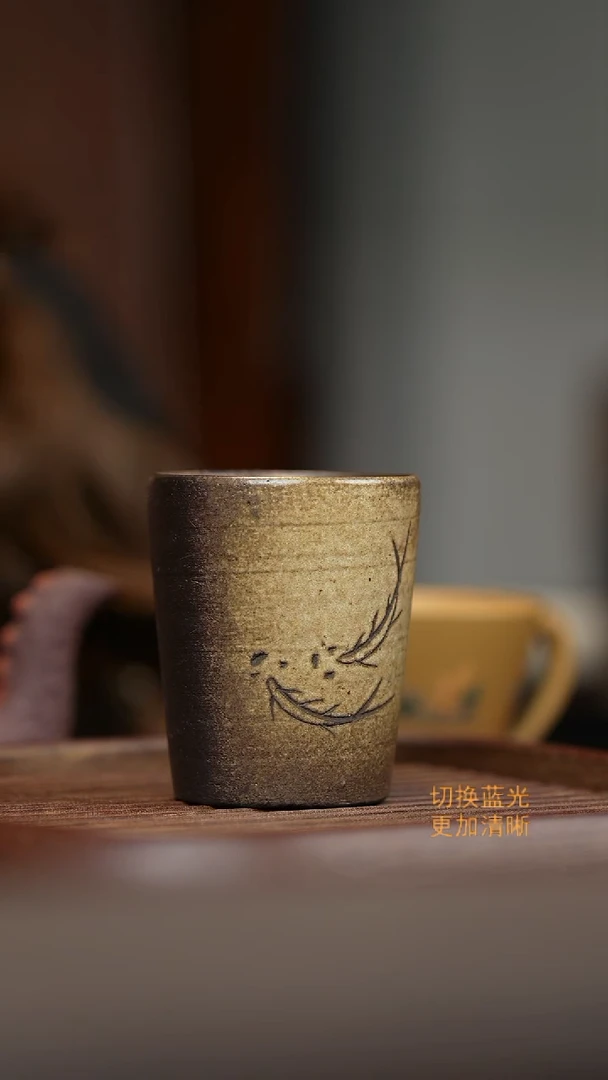 福利品柴烧质感双鱼