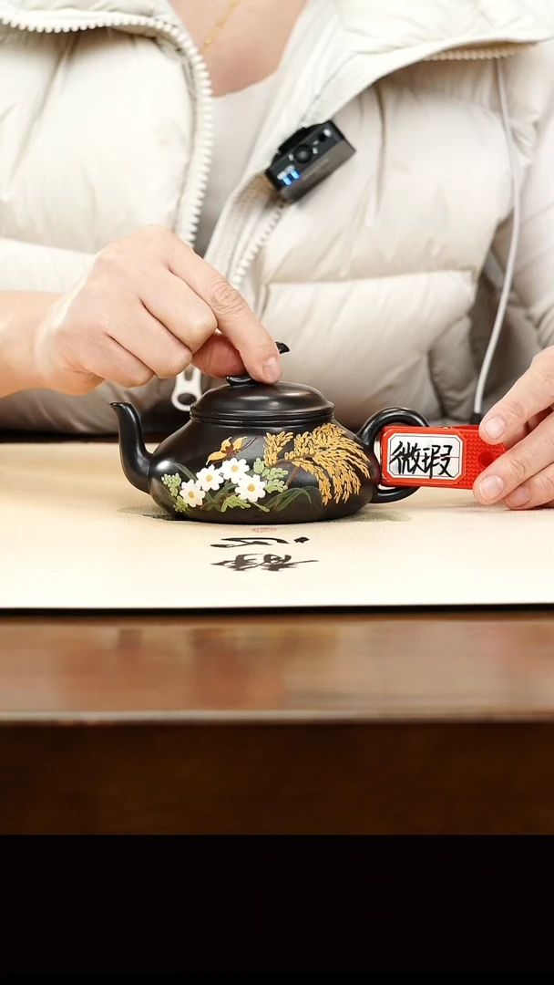 茶壶紫砂宜兴原矿正品紫砂壶孤品微瑕