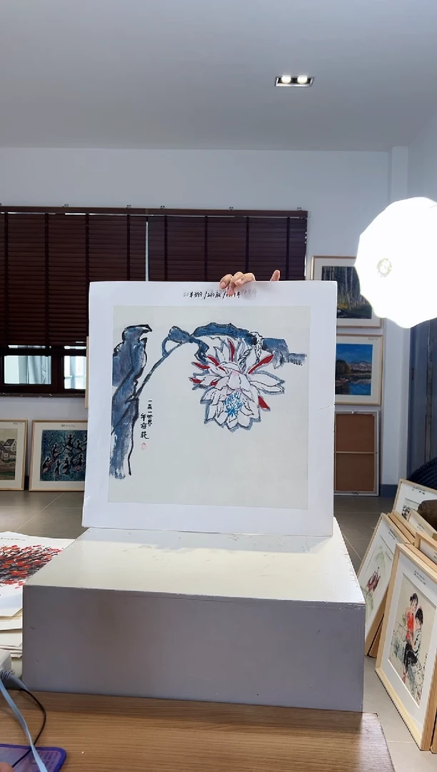 【闪购商品】版画限量亲签盖章版画S