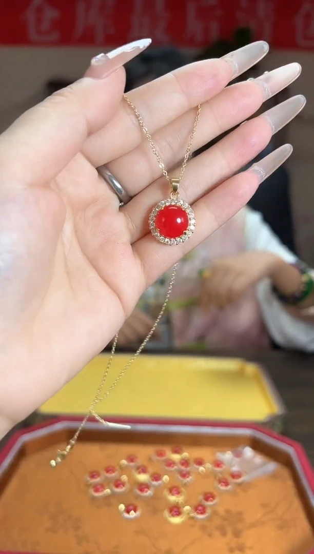 高定珠宝吊坠RX2451S418