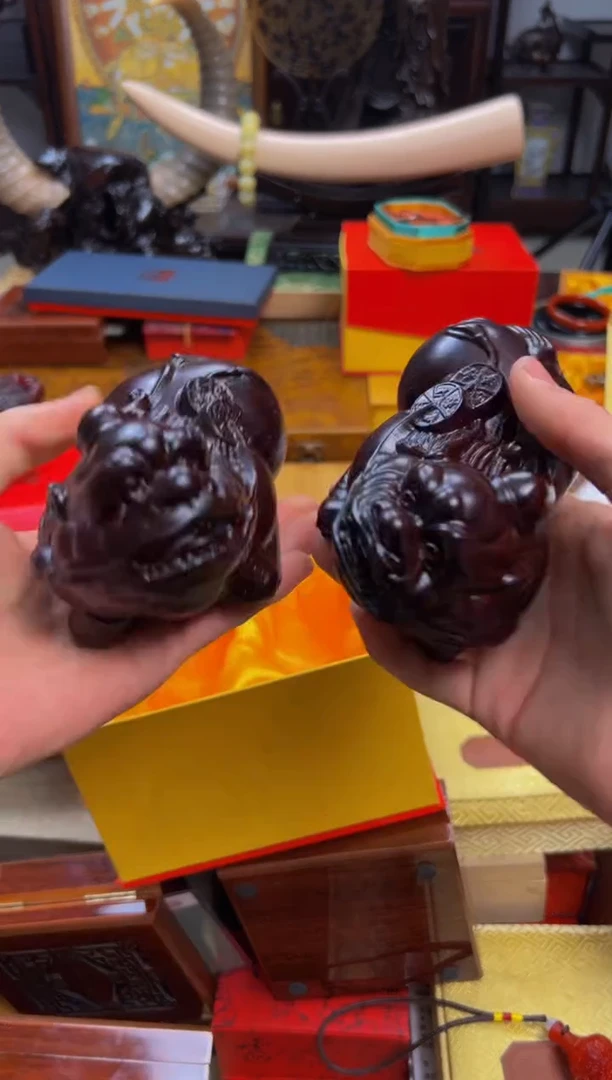 【闪购商品】木——————————————木貔貅摆件