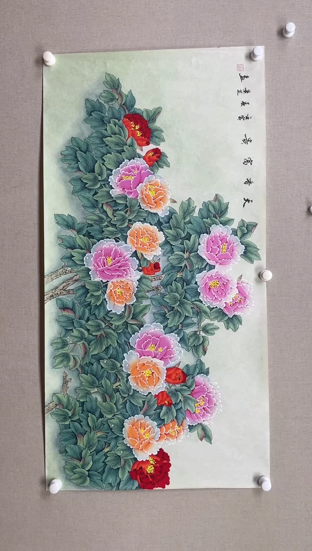 国画138*68 陈景芝陈景芝陈景芝陈景芝陈景芝陈景芝