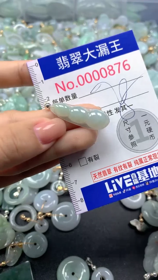 颈饰未镶嵌翡翠876