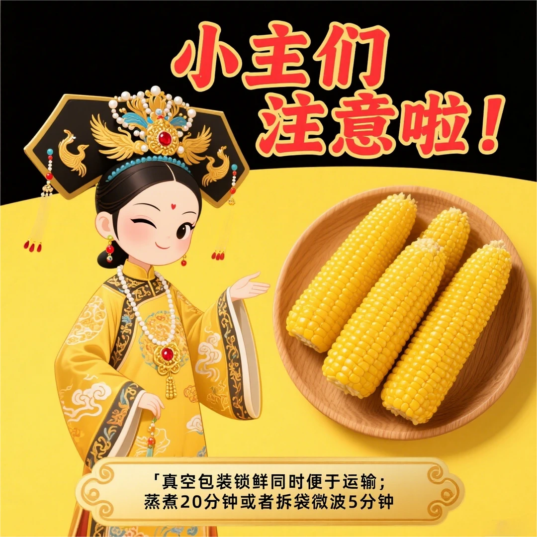 25年东北黄糯新玉米粗粮香甜软糯东北黑糯玉米