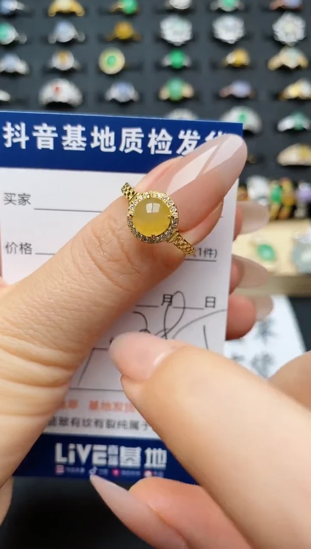 翡翠戒指银S925镶嵌............
