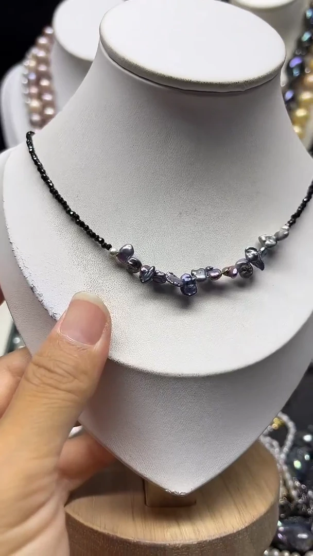 淡水珍珠未镶嵌颈饰多人