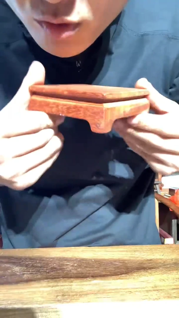 非洲紫檀（红花梨）方底座