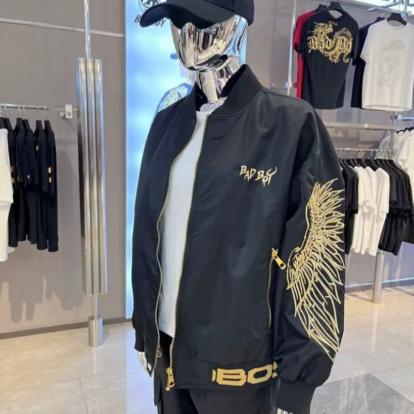 BAD BOY2025新款万针刺绣夹克