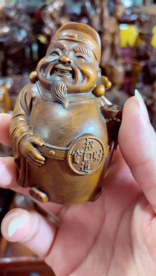 【闪购商品】木财神高端文玩礼品好物