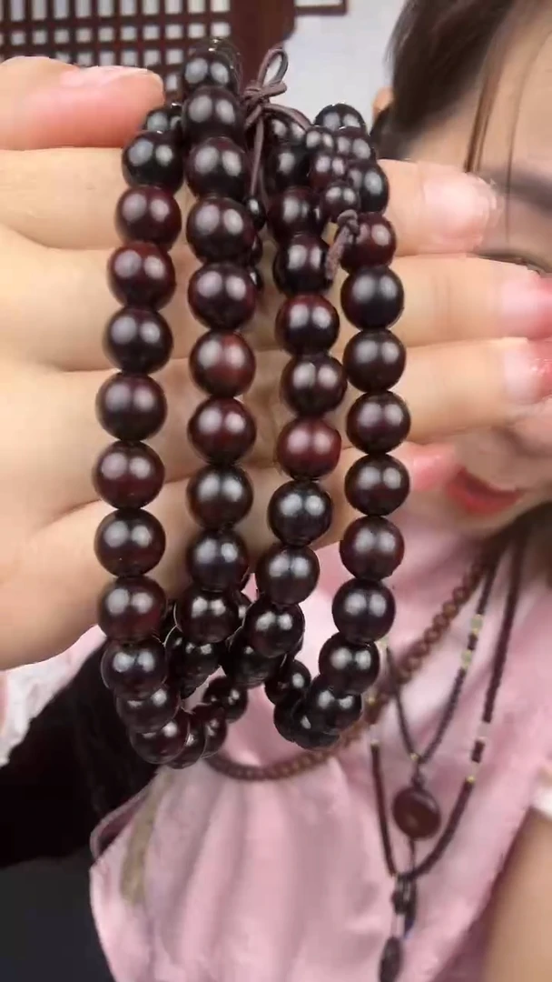 檀香紫檀（小叶紫檀）小叶紫檀卡0.8长串