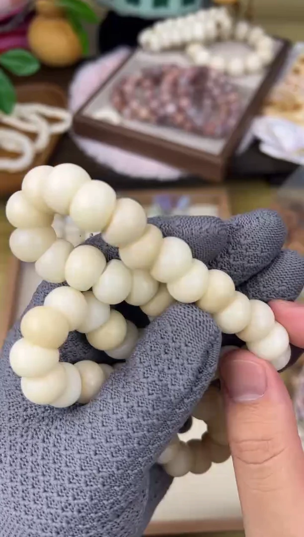 手串菩提根/象牙果原生态白肠卡14微瑕