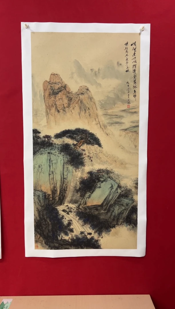 国画国画手绘国画作品