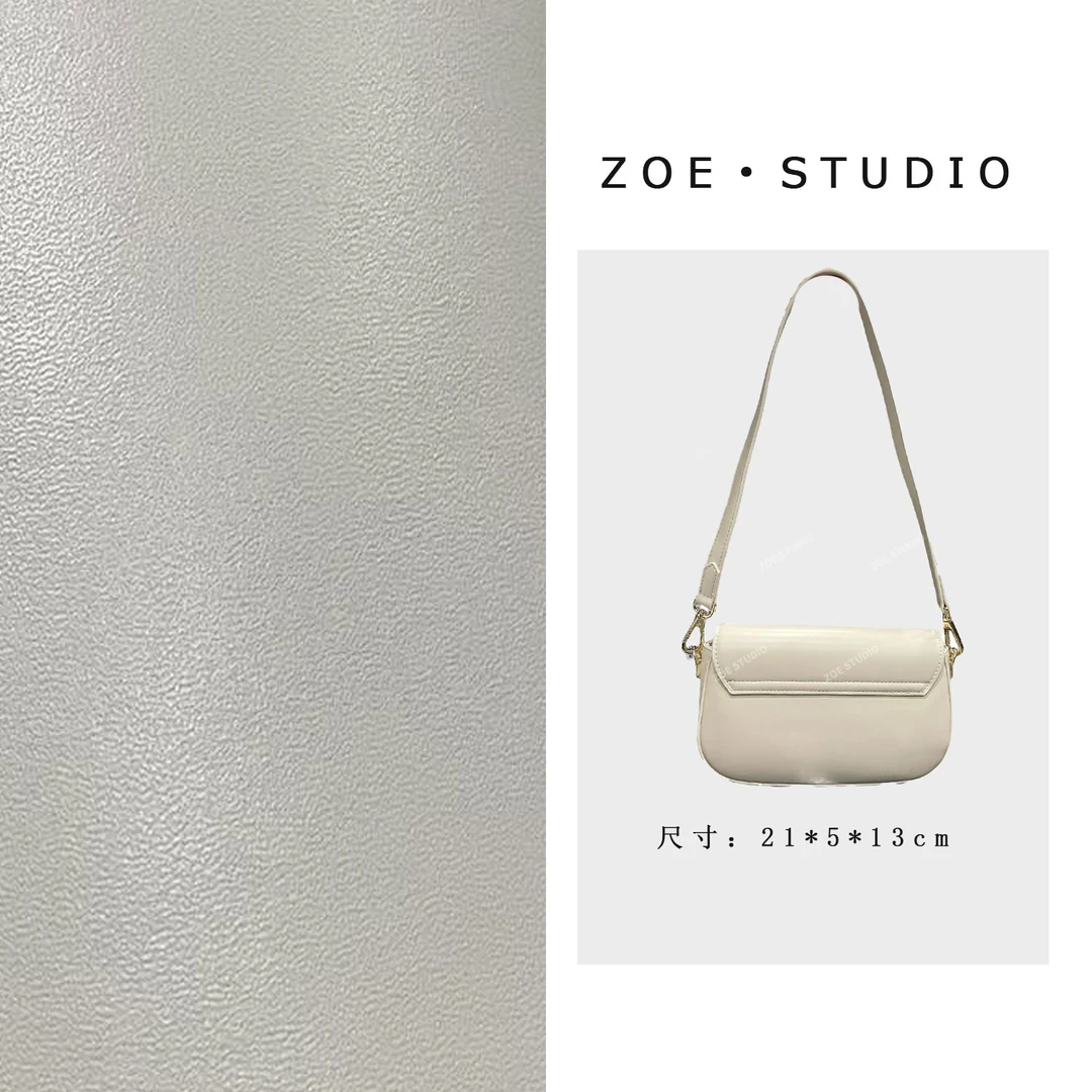 【佐伊甄选】GQ-8914-米白（预）轻奢女士潮流百搭单肩斜挎包经典