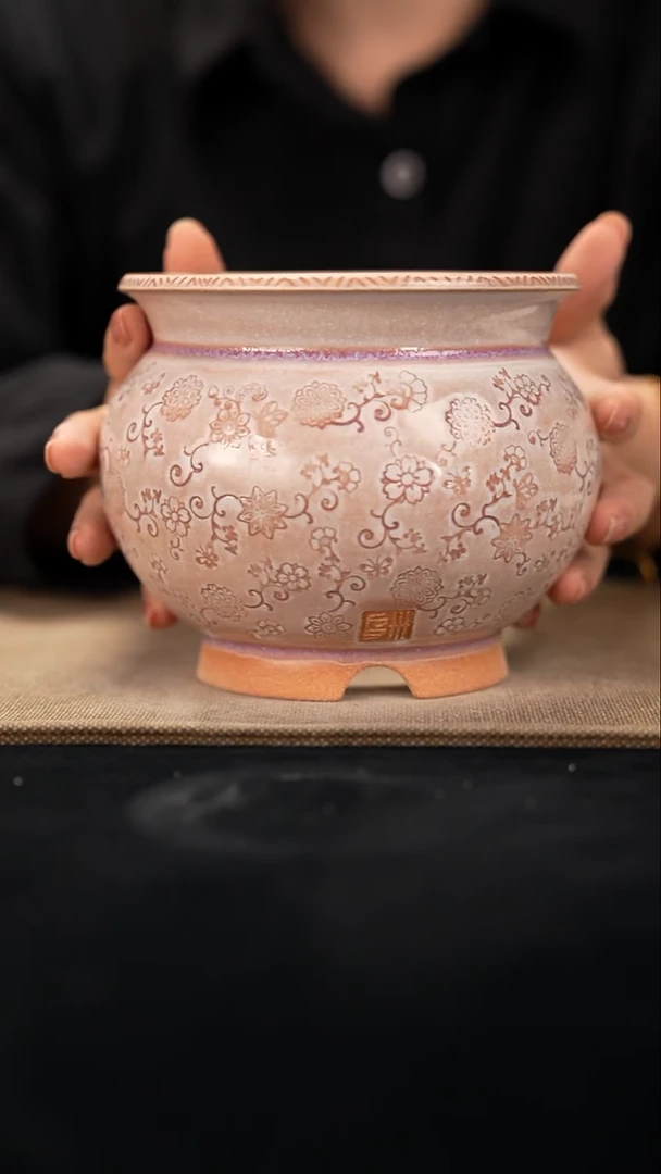 10-17-055花盆口径9.5瑕