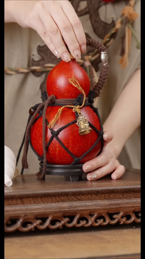 76号精品天然大漆酒葫芦一物一拍~