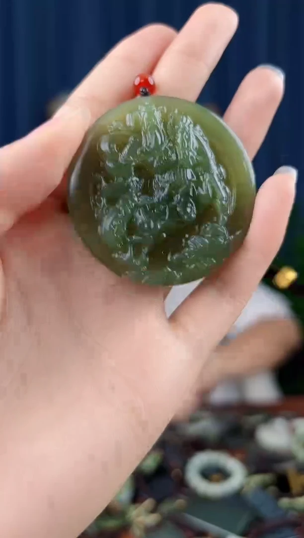 未镶嵌和田玉挂件拍一发一，多样性发货