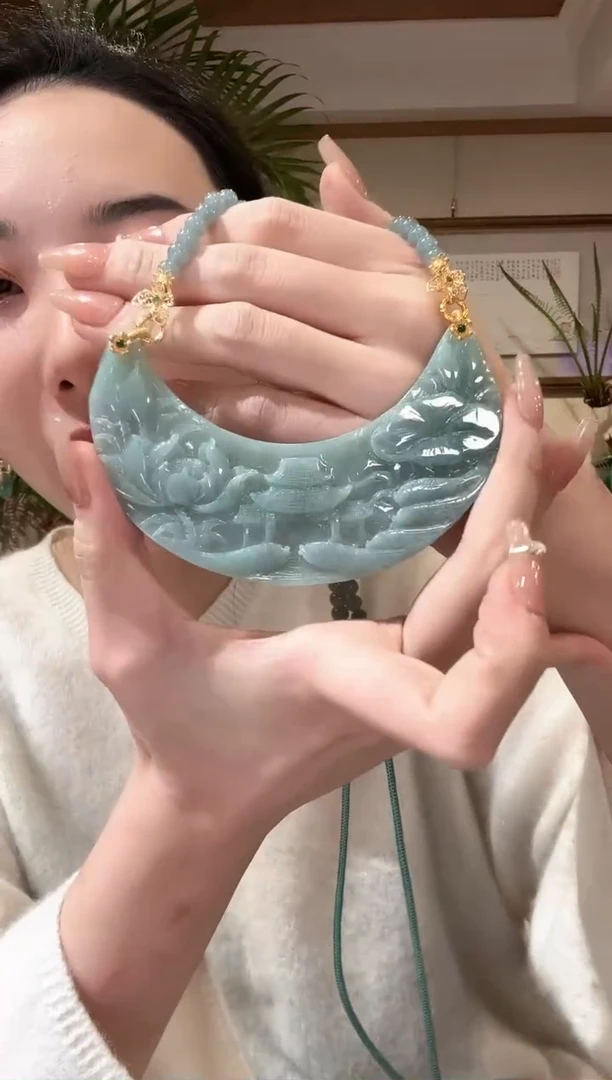 【闪购商品】翡翠颈饰未镶嵌国风