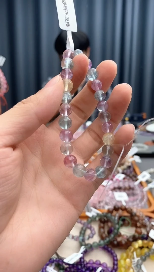 手链未镶嵌萤石彩萤石