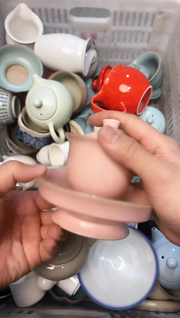 【闪购商品】陶瓷茶壶茶杯茶碗（轻轻微瑕）