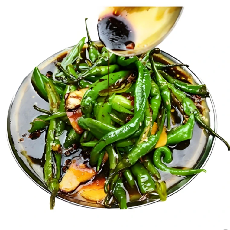 农家自制油辣椒朝天椒小米辣新鲜咸菜皖北特产下饭菜