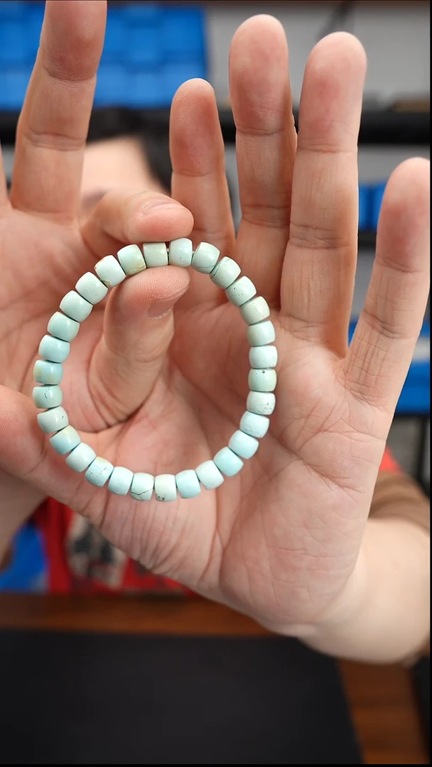 未镶嵌绿松石串0102DL134手串