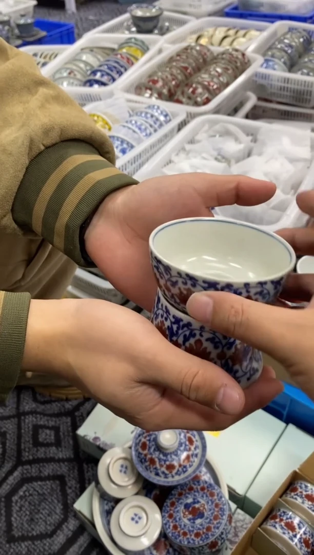 陶瓷景德陶瓷茶具茶漏