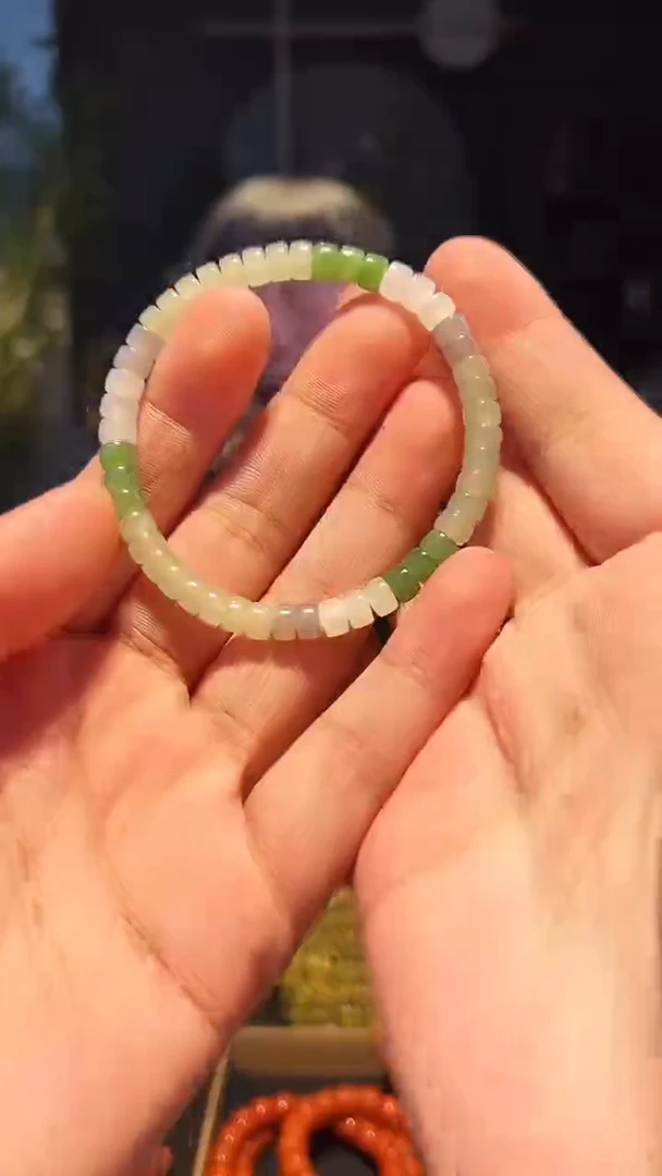 【闪购商品】和田玉手串未镶嵌单圈