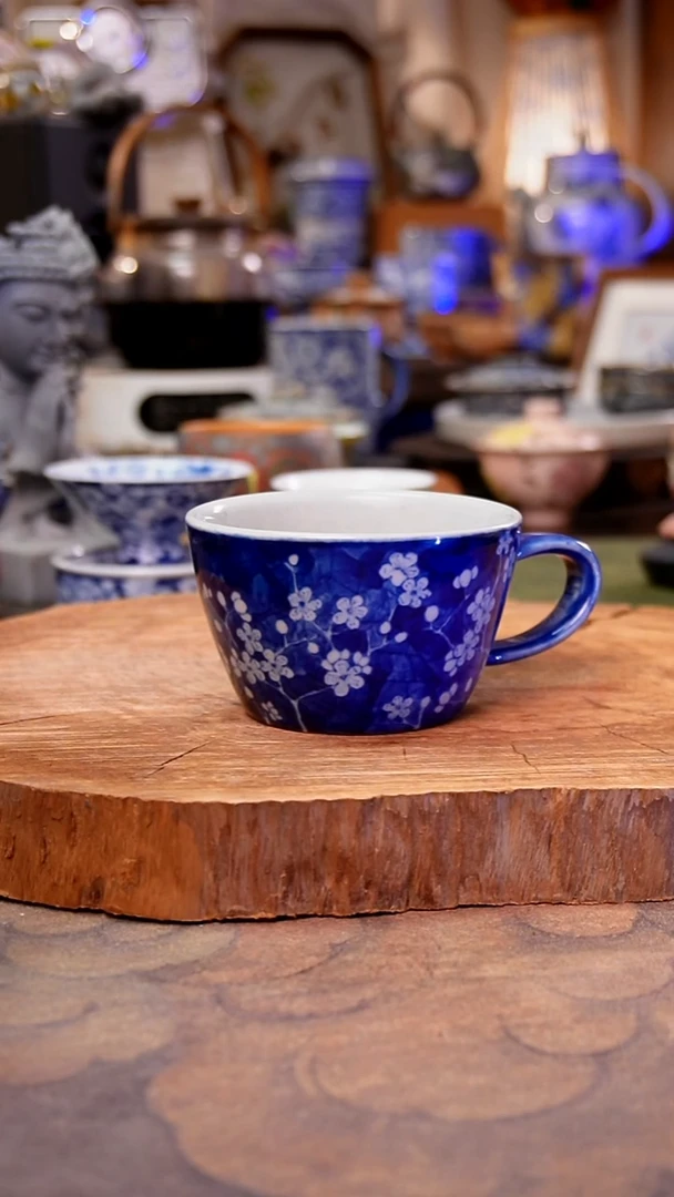 摆件紫砂冰梅手工手绘手工手绘