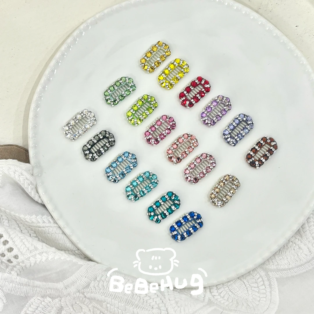 宠物满钻全华闪钻系列碎毛BB夹梳夹约克夏西施马尔济斯鼻梁毛夹