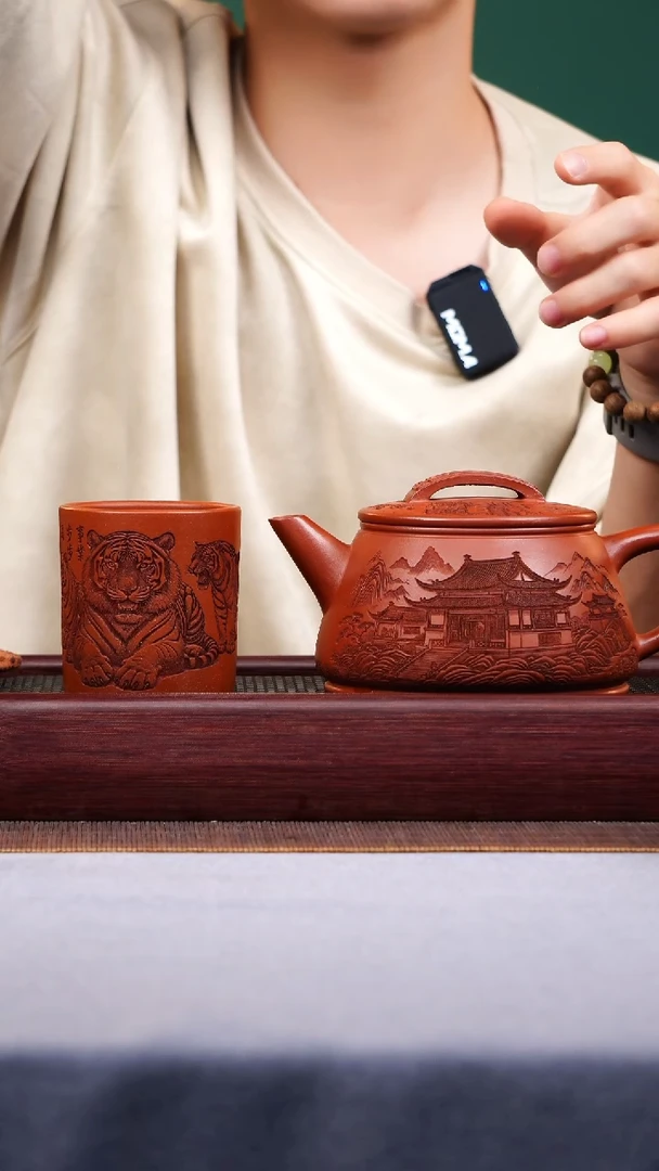 茶壶紫砂宜兴原矿紫砂作品