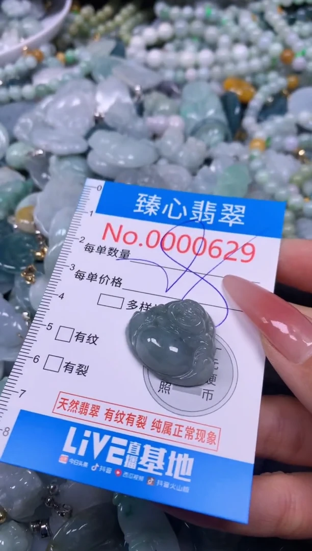 【闪购商品】翡翠颈饰未镶嵌含绳000629