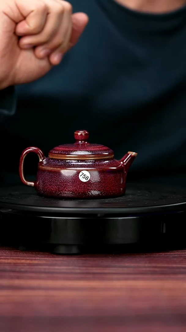 其他785#白露伟一级品原矿钧瓷茶壶