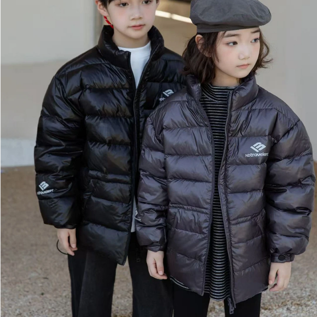 秋冬羽绒服深灰色 4623铂系