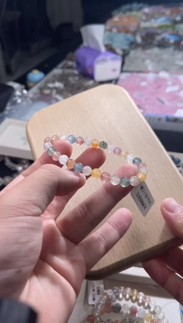 未镶嵌手链水晶420号 多样性发一R  6+