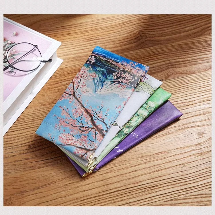 便捷自动弹片眼镜墨镜太阳镜收纳袋闭合适合夏款男女时尚小包