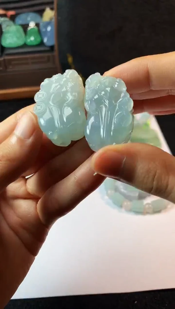未镶嵌定制翡翠S毛货不退不换