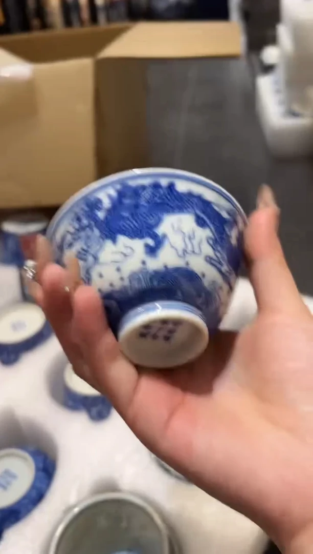 瓷片景德镇瓷器茶器茶杯