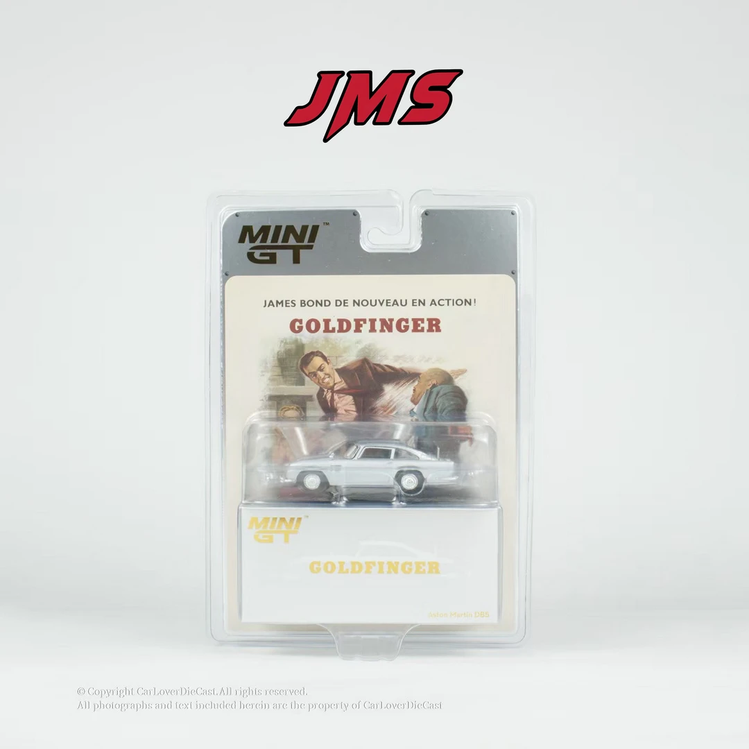Mini GT【900】 gold finger 詹姆斯邦德 阿斯顿马丁 1:64合金车模
