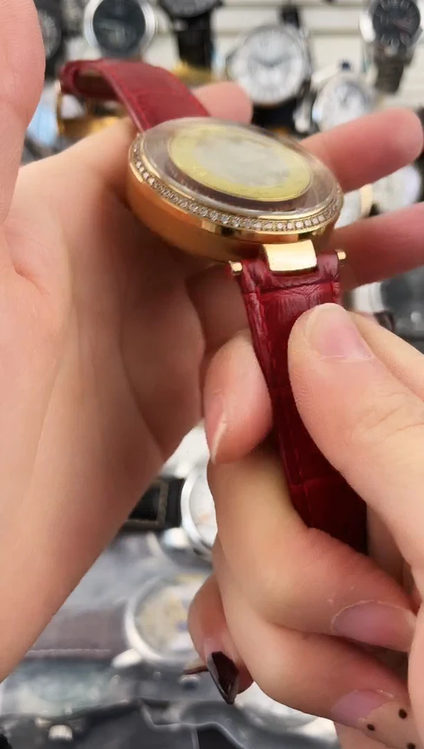 手动机械机芯锻造碳钢金币表