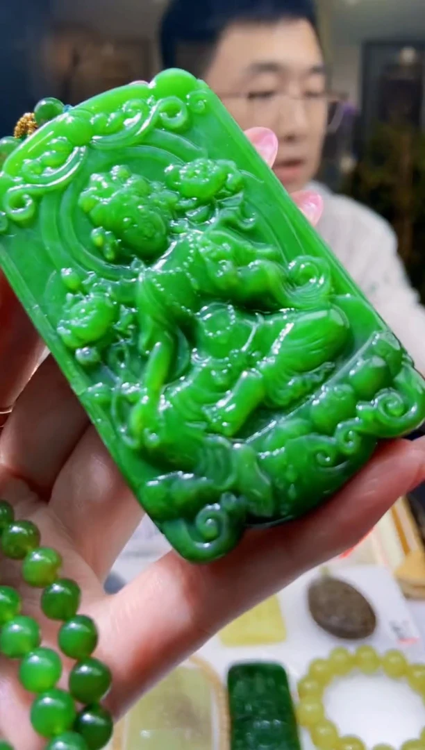 和田玉未镶嵌挂件 2222119