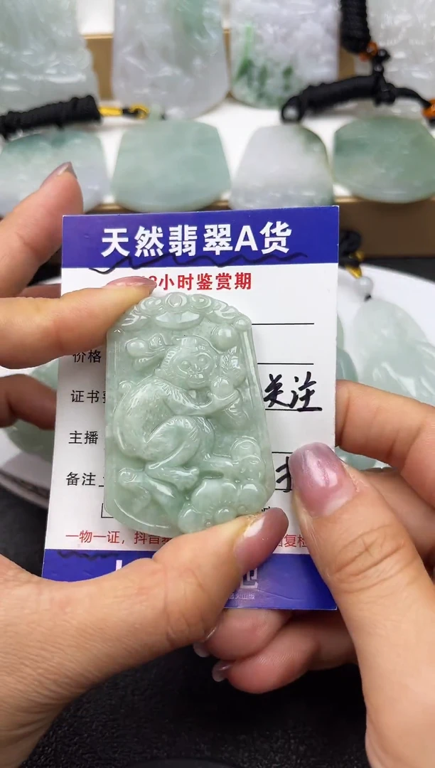 颈饰未镶嵌翡翠