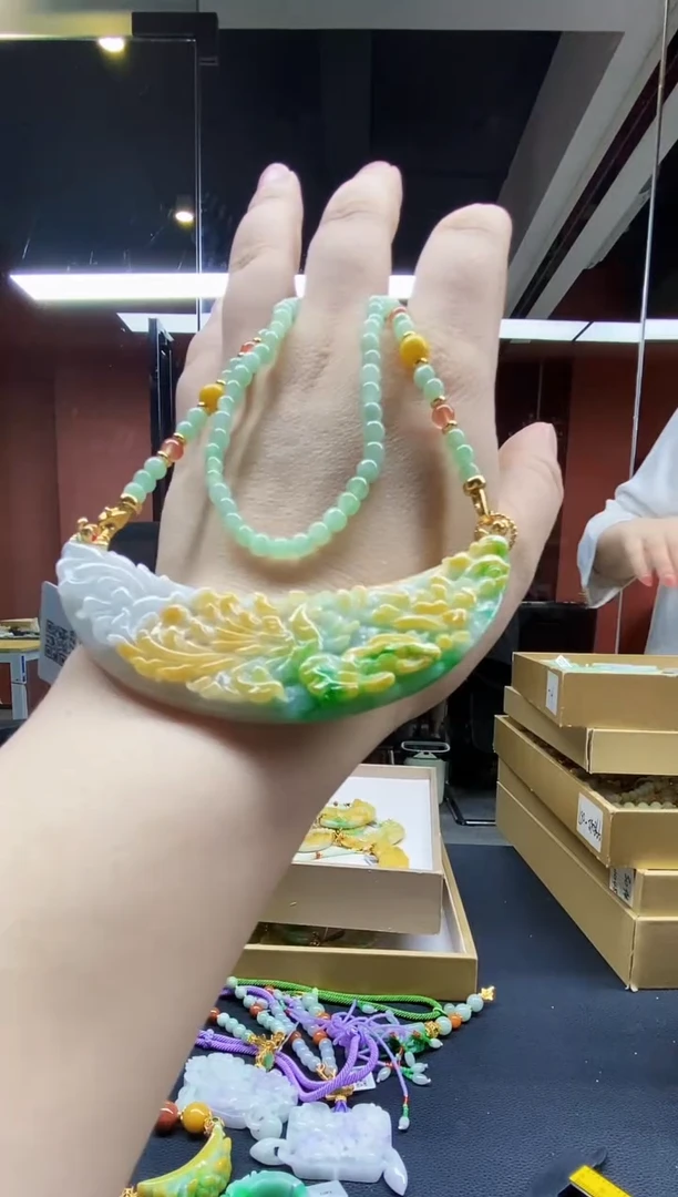 颈饰未镶嵌翡翠翡翠吊坠