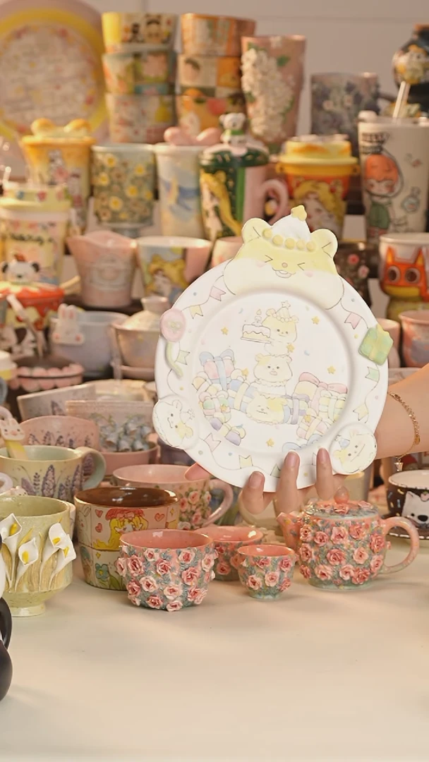 其他景德镇釉下彩手绘设计师款陶瓷