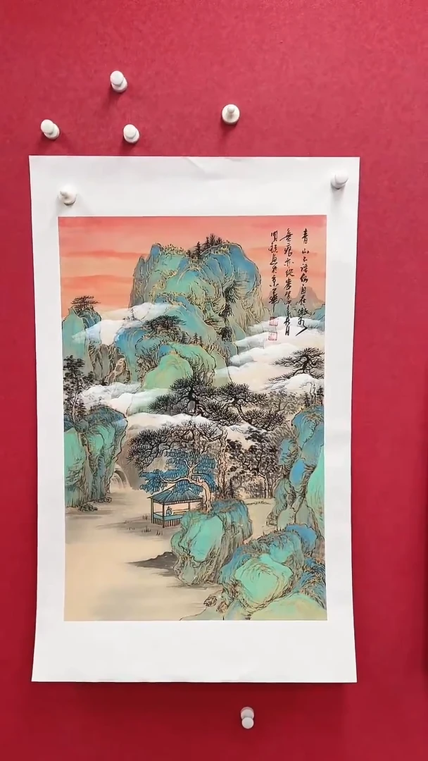 国画精美国画作品