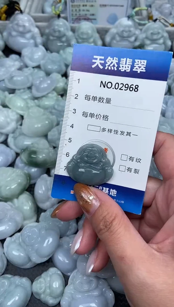颈饰未镶嵌翡翠纯天然A货翡翠2968
